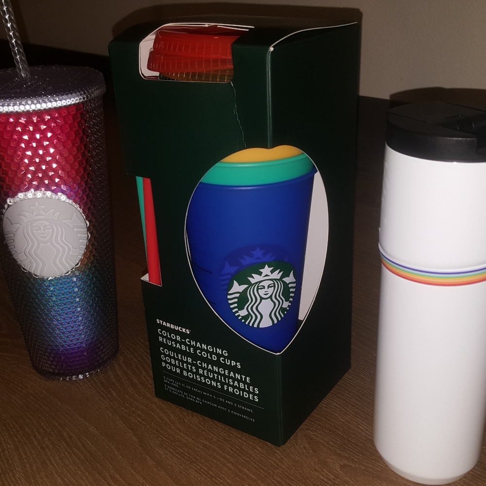 New Starbucks Pride Tumblers Set